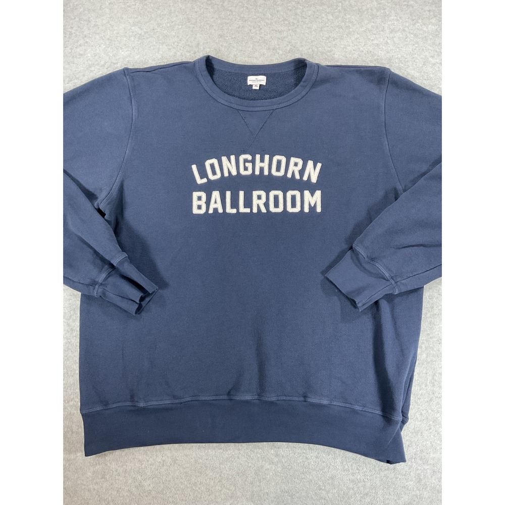 Oxford Pennant Longhorn Ballroom Sweatshirt Cotton Crewneck XL Made in USA 2914